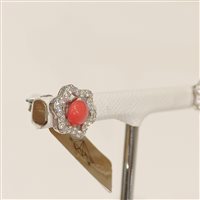 Orecchini Vidali Gioielli Donna in Argento Corallo ORAR-39-34 - ORAR-39-34